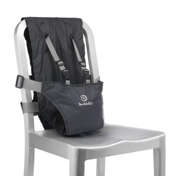 BambinOz PortaChair Gray Portable Packable Travel Highchair Infant Baby Child - Picture 6 of 9